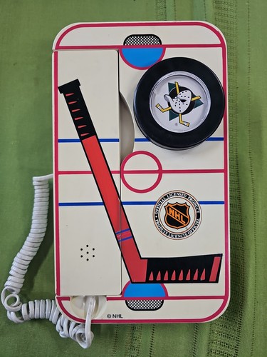 Nhl vintage touch tone phone - nhl,