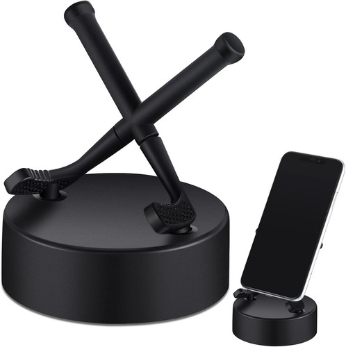 Hockey puck phone stand - hockey,