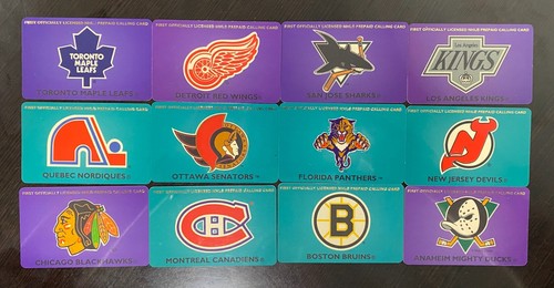 Nhl hockey calling cards - nhl,