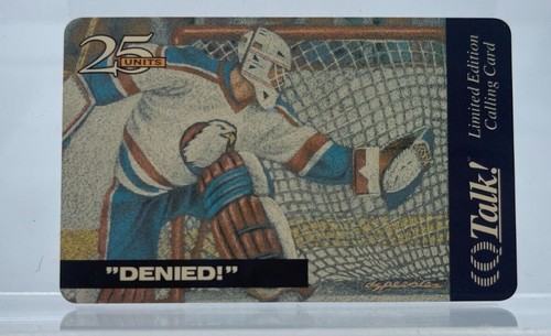 Vintage hockey goalie denied - vintage, "denied"