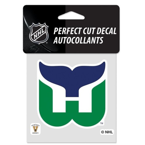 Hartford whalers vinyl - hartford, die-cut
