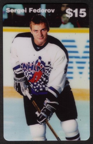 Sergei fedorov 1995 - $15.,