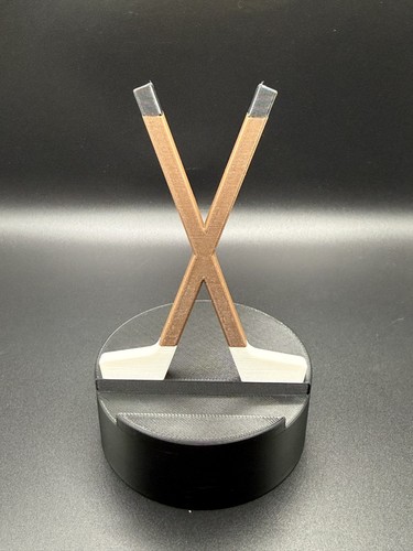 Hockey stick phone stand - phone, –