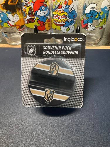Nhl souvenir puck lasvegas - nhl,