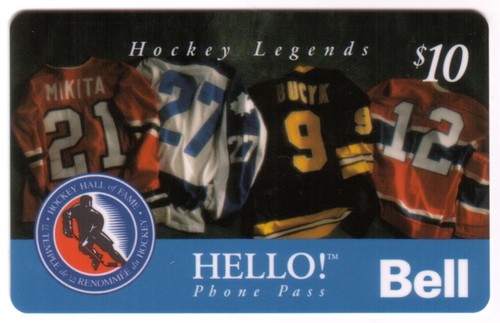 Hockey legends hall of - $10.,
