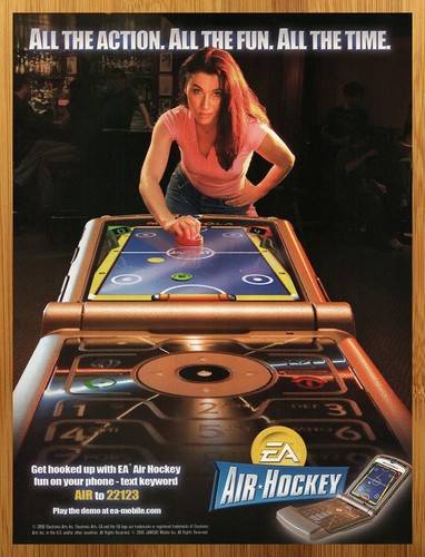 2006 air hockey - 2006, cellulare